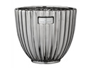 Lene Bjerre Blumentopf Rosalie 18 x 16 cm, Silber