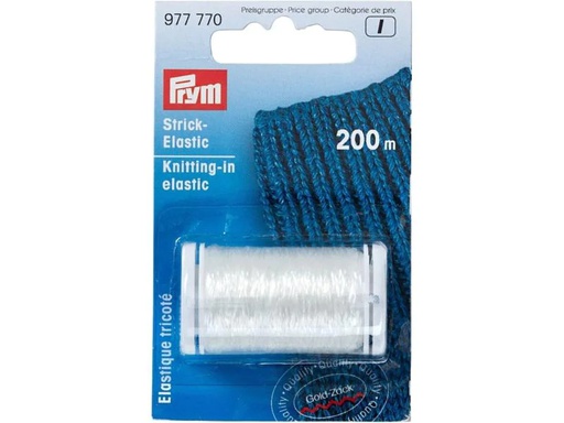 [90050466 1088193] Prym Elastikfaden Strick, 200 m, Transparent