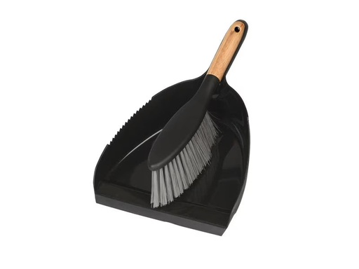 [90305232 1570414] FURBER Kehrgarnitur Bambus, Schwarz