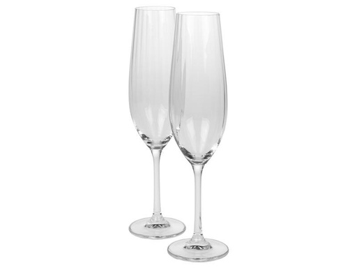 [90305356 1574188] FURBER Champagnerglas 260 ml, 2 Stück