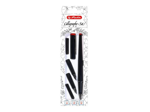 [90050499 889123] Pelikan Kalligraphie Set 5-teilig, Schwarz