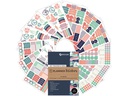 Z-Design Motivsticker Planner Tracker & Orga 12 Blatt, 690 Sticker