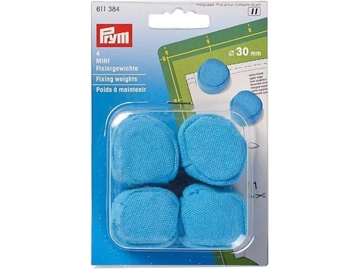 [90305818 1575981] Prym Fixier-Gewichte MINI Blau, 30 mm