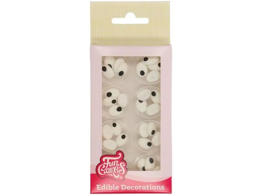 [90305823 1593224] Funcakes Zuckerdekore FunCakes Zuckeraugen Oval 32 Stück