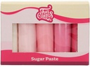 Funcakes Rollfondant FunCakes Rosa Töne 5 Rollen