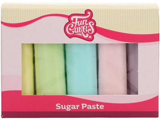 [90305858 1593220] Funcakes Rollfondant FunCakes Pastellfarben 5 Rollen