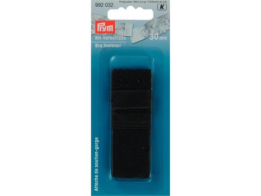 [90305956 1575936] Prym BH-Zubehör Verschluss Schwarz, 30 mm