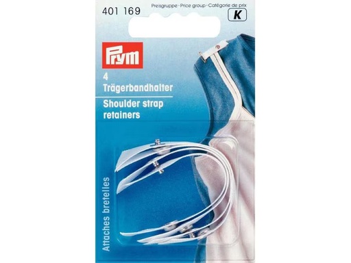 [90305957 1576078] Prym Trägerbandhalter Weiss, 95 mm x 9 mm