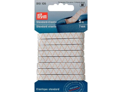 [90305994 1576068] Prym Elastikband Weiss, 5 m x 7 mm