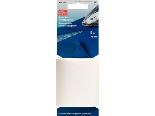 [90306036 1576043] Prym Saumvlies Trägerpapier Weiss, 75 mm