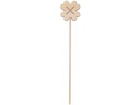 Rico Design Holzartikel Kleeblatt 26 x 5 cm