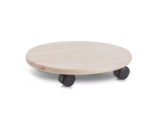 [90306170 1596115] Zeller Present Rolleruntersetzer Ø 35 cm, Nature