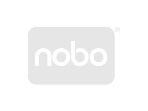 [90306227 1593361] Nobo Flipchart Block 20 Blatt, kariert, 65 x 95 mm Weiss 1 Stück