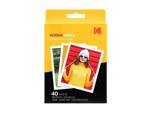 [90050595 990277] Kodak Sofortbildfilm Zink 3x4 40er Pack