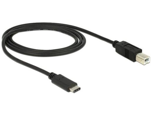 [90050614 358336] Delock USB 2.0-Kabel  USB C - USB B 1 m