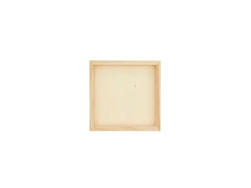 [90306418 1579240] Rico Design Holzartikel Objektrahmen 10.8 x 10.8 cm