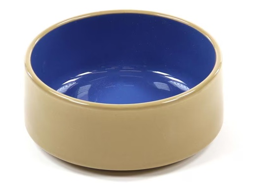 [90306425 1592595] SwissPet Keramiknapf Ø 13 cm, 500 ml, Blau/Beige