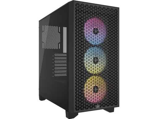 [90306519 1580501] Corsair PC-Gehäuse 3000D RGB Airflow Schwarz