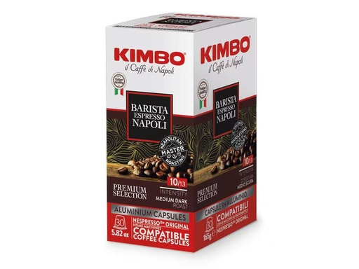 [90306629 1596142] Kimbo Kaffeekapseln Barista Espresso Napoli 30 Stück
