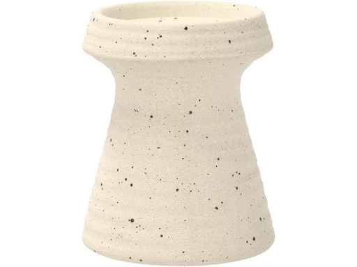 [90306984 1586749] Villa Collection Kerzenständer Elv 11.5 cm, Weiss