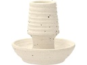 Villa Collection Kerzenständer Elv 8 cm, Weiss