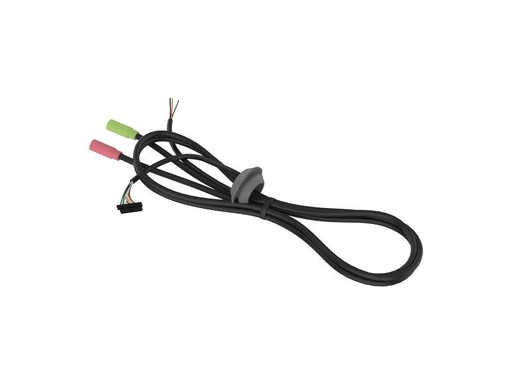 [90307091 1597866] Hanwha Vision Anschlusskabel SPP-C7400 Audio und IO Schwarz 3 Stück