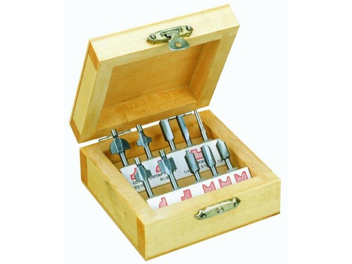 [90050686 301437] Proxxon Fräser Holzprofilfräser Set 10 Teile