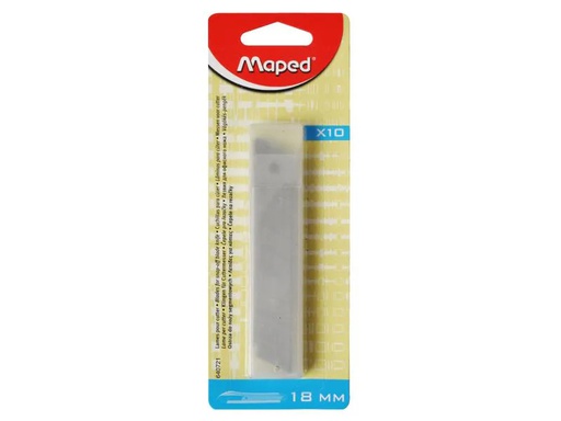 [90050691 683372] maped Cutter Ersatzklingen 18 mm 10 Stück