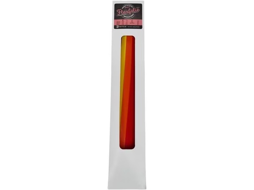 [90307180 1594400] Chemica Aufbügelfolie Flex 30 x 50 cm, 3er Set, Rot