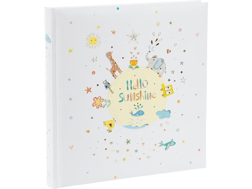 [90307349 1594649] Goldbuch Babyalbum Hello Sunshine 30 x 31 cm, Mehrfarbig