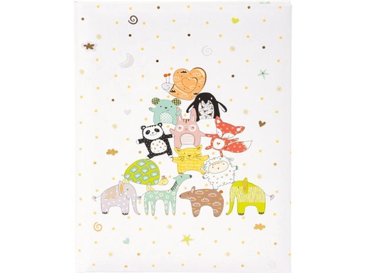 [90307367 1594588] Goldbuch Babytagebuch Animal Pyramid