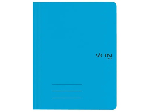 [90307426 1597724] VON Schnellhefter mit Heftmechanik, A4, Blau, 10 Stück