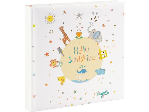 [90307456 1594650] Goldbuch Babyalbum Hello Sunshine 25 x 25 cm, Mehrfarbig