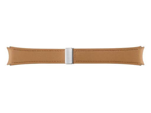 [90307524 1594148] Samsung D-Buckle Eco Leather Band M/L Galaxy Watch 4/5/6 Camel