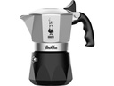 Bialetti Espressokocher New Brikka für 2 Tassen, Silber