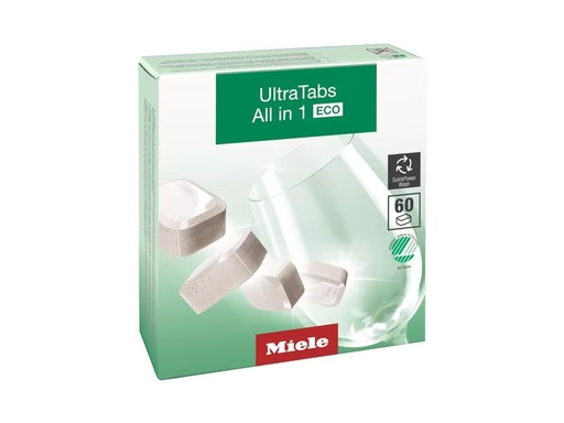 [90307625 1596588] Miele Geschirrspültabs UltraTabs All in 1 ECO 60 Stück