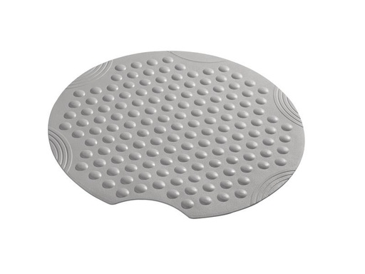 [90307653 1589649] Ridder Duschwanneneinlage Tecno Ø 55 cm, Grau