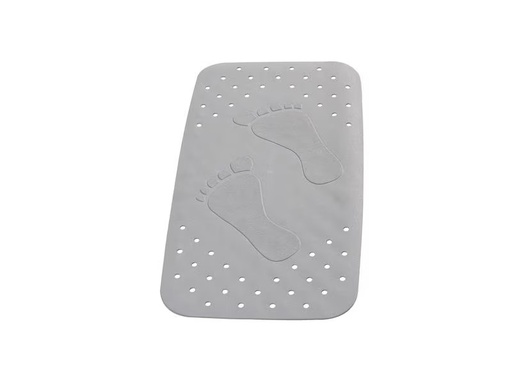 [90307662 1589643] Ridder Badewanneneinlage Plattfuss Grau