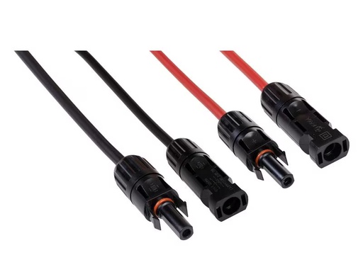 [90307694 1554347] FURBER.power Solarkabel 4 mm² MC4-kompatibel, Set, 1 m