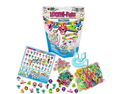 [90307696 1565908] BANDAI Bastelset Rainbow Loom Loomi-Pals Zoo assortiert