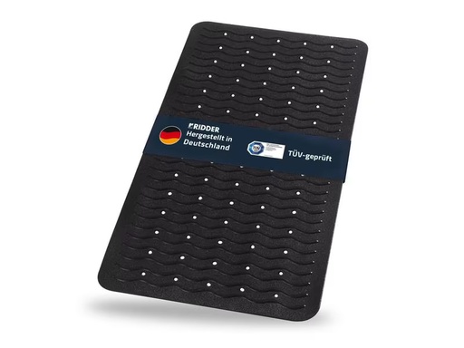 [90307730 1589632] Ridder Badewanneneinlage Playa 38 x 80 cm, Schwarz