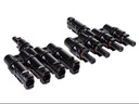 FURBER.power T-Verteiler MC4 kompatibel 1 auf 4, Set