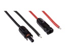 FURBER.power Solarkabel 6 mm² MC4-kompatibel und offenes Ende, Set, 5 m