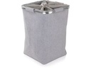 Möve Wäschekorb  Tweed 40 l, Hellgrau