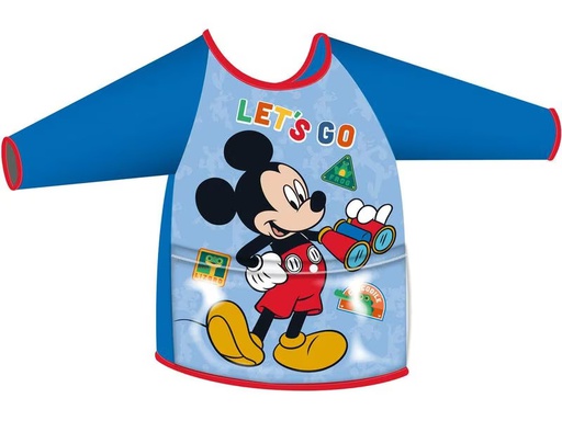 [90307889 1530703] Arditex Malschürze für Kinder Disney: Mickey Let's Go