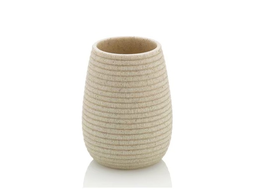 [90307919 1599118] Kela Zahnputzbecher Medea Beige