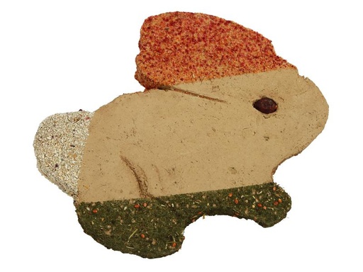 [90308217 1593314] Kerbl Kratzplatte aus Lehm, 21 x 18 cm