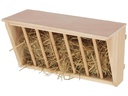Kerbl Heuraufe mit Sitzbrett, 37 x 17 x 20 cm