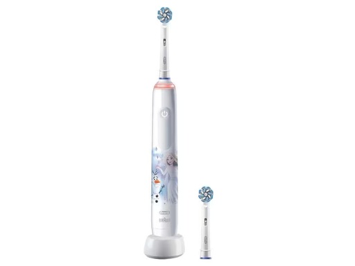 [90308292 1590501] Oral-B Rotationszahnbürste Junior Pro Frozen Weiss