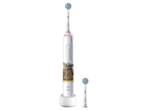 [90308295 1590502] Oral-B Rotationszahnbürste Junior Pro Star Wars Weiss